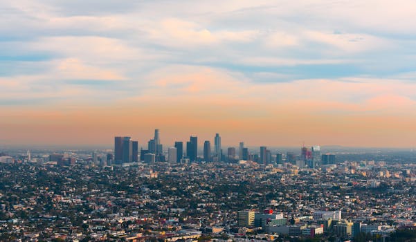 Anaheim, CA skyline