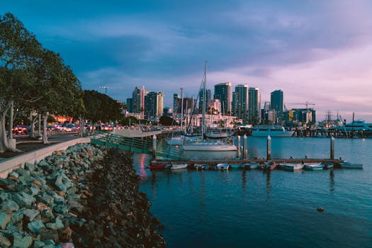 San Diego, CA skyline