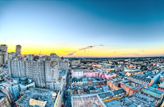 Lafayette, LA skyline