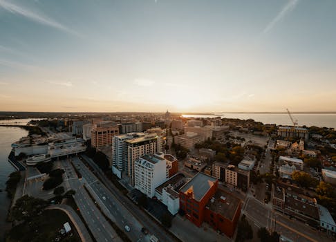 Madison, WI skyline